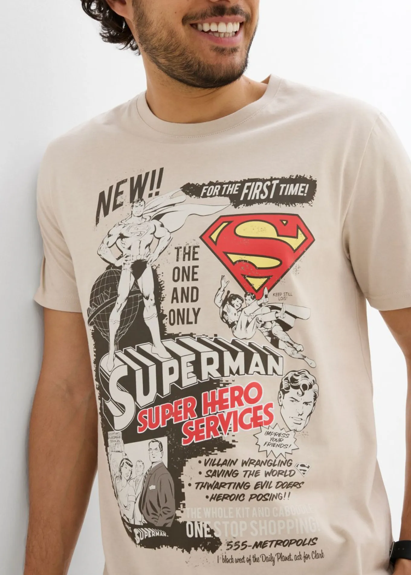 Camiseta de Superman