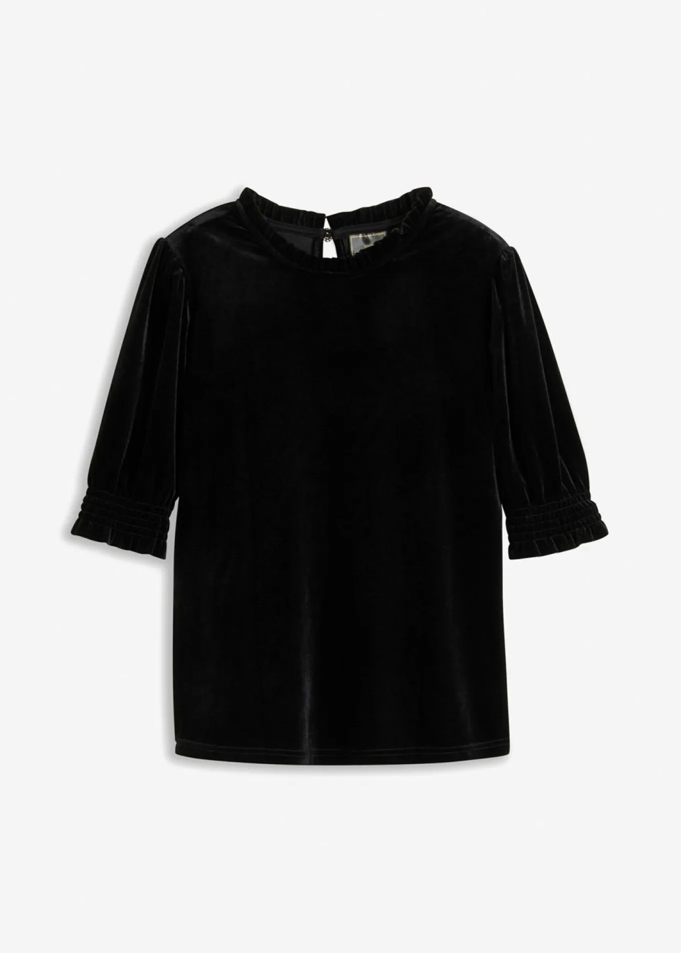 Camiseta de terciopelo suave