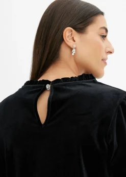 Camiseta de terciopelo suave