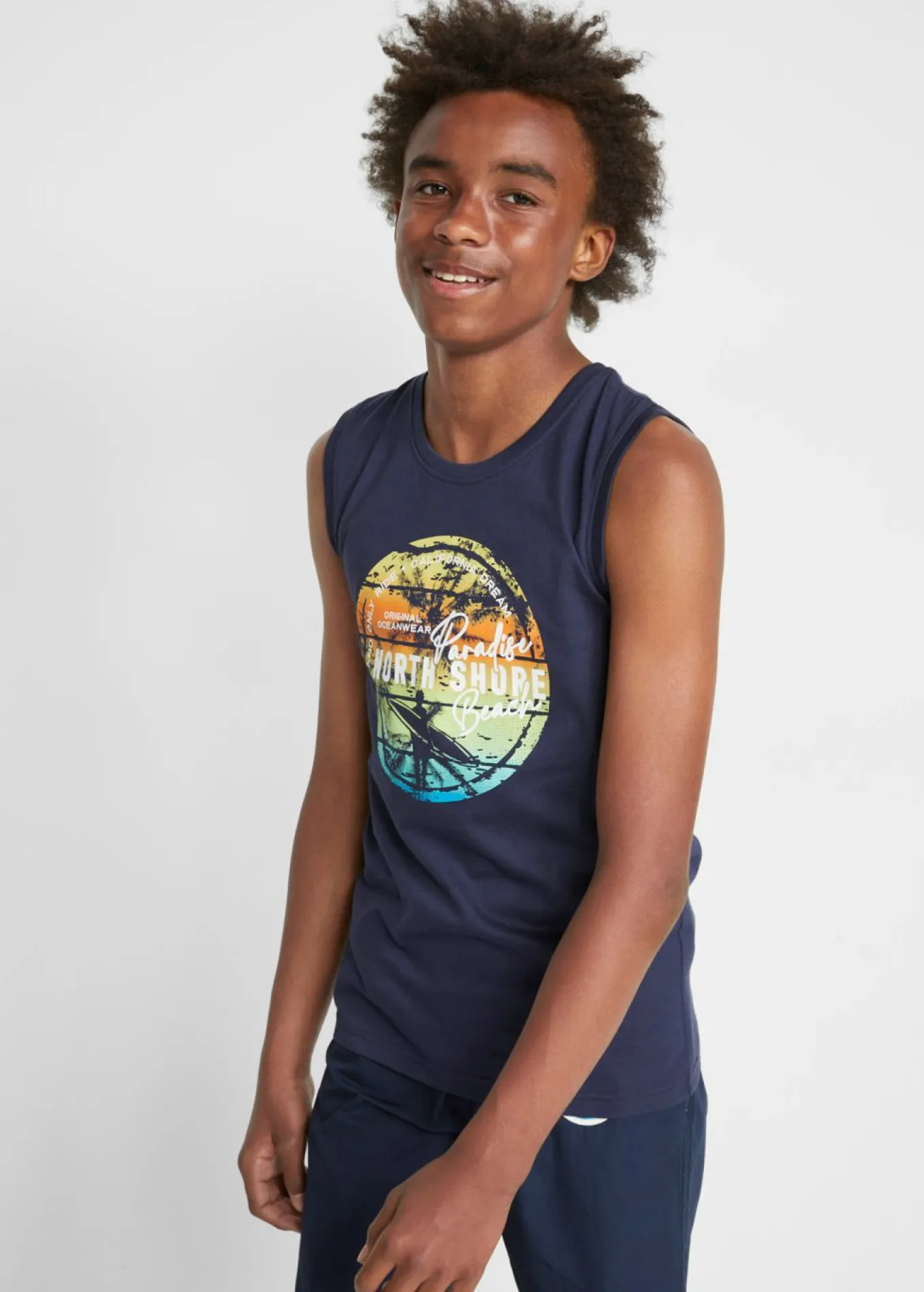 Camiseta de tirantes para niño (2 unidades)
