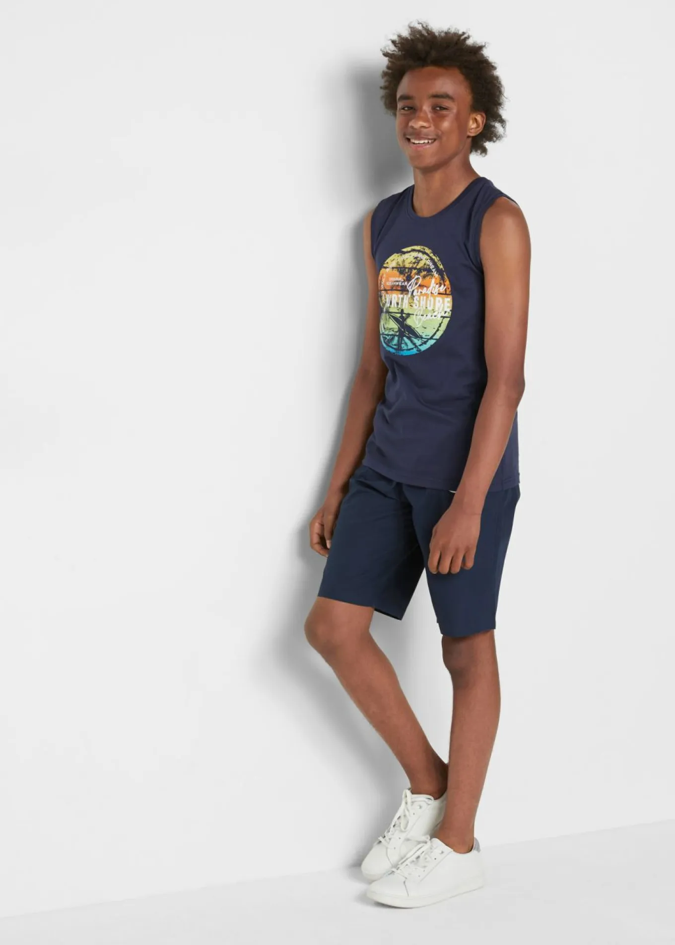 Camiseta de tirantes para niño (2 unidades)