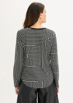 Camiseta de viscosa de manga larga