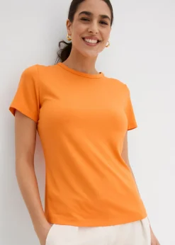 Camiseta de viscosa fluida