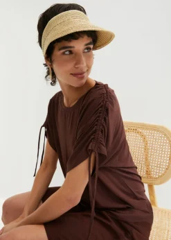 Camiseta de viscosa fluida