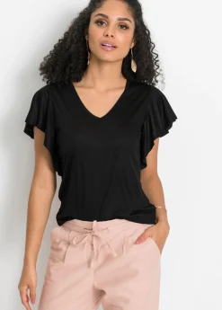 Camiseta de viscosa suave
