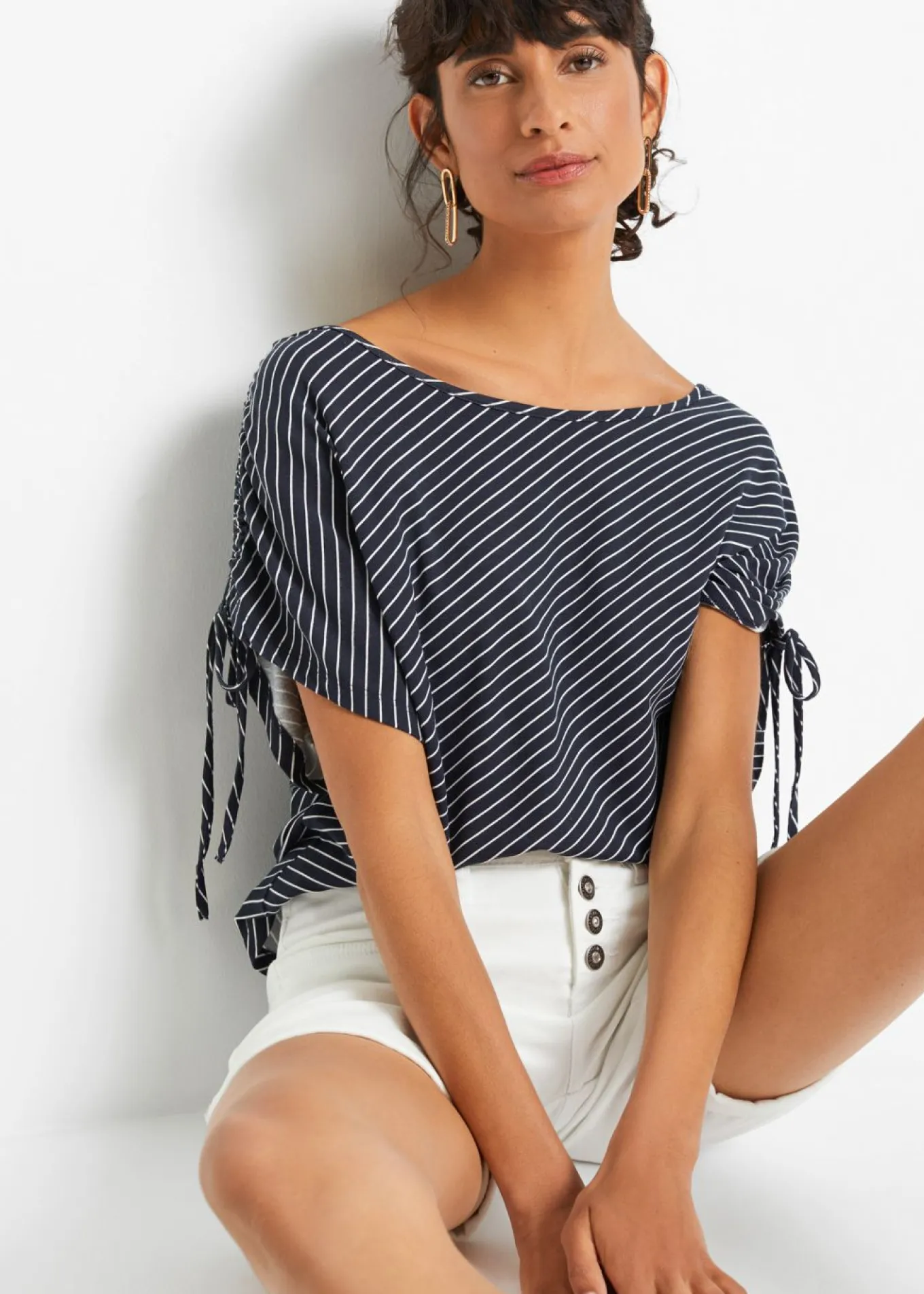 Camiseta de viscosa suave
