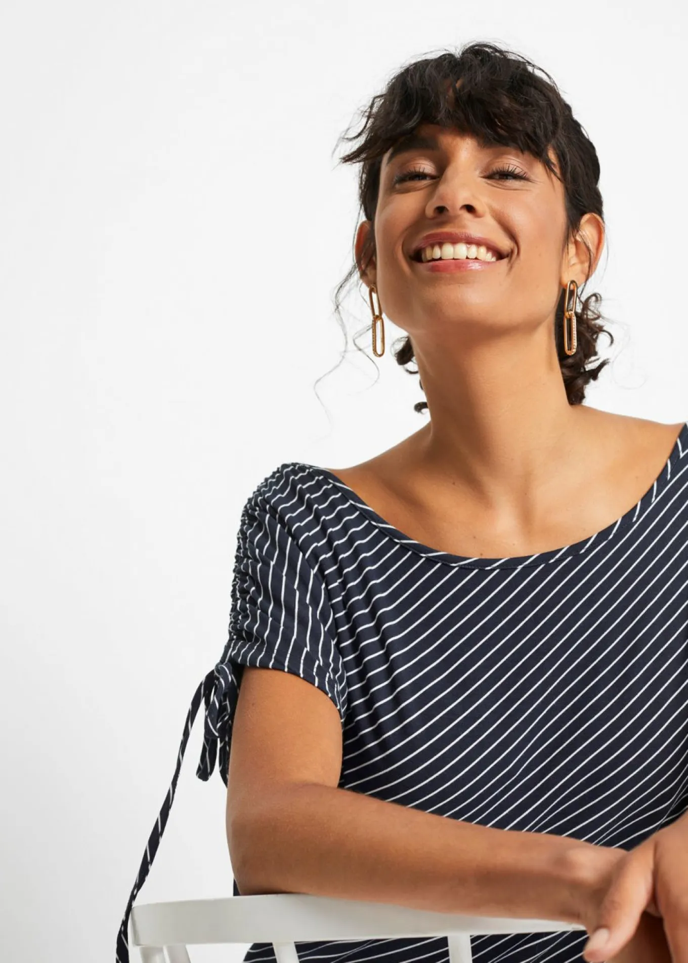 Camiseta de viscosa suave