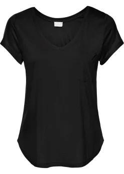 Camiseta de viscosa suave