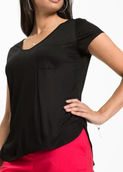 Camiseta de viscosa suave