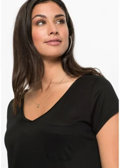 Camiseta de viscosa suave