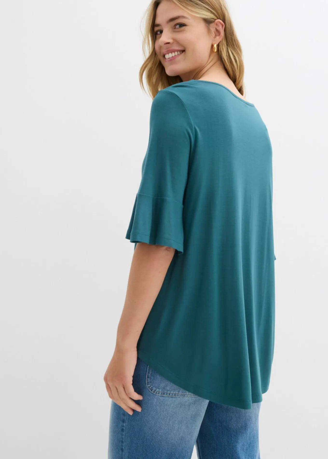 Camiseta de viscosa suave