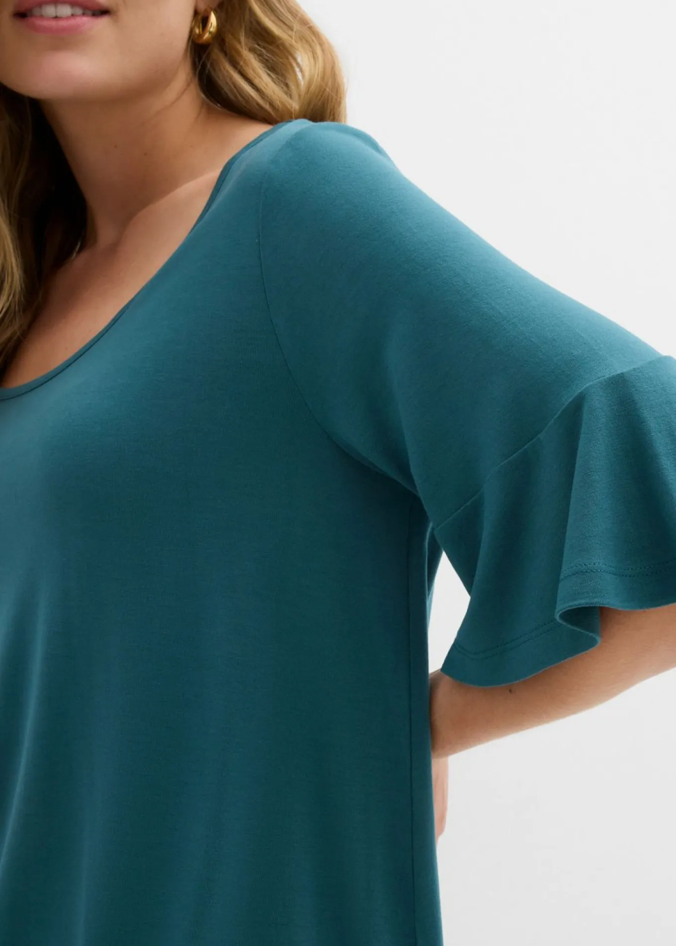 Camiseta de viscosa suave