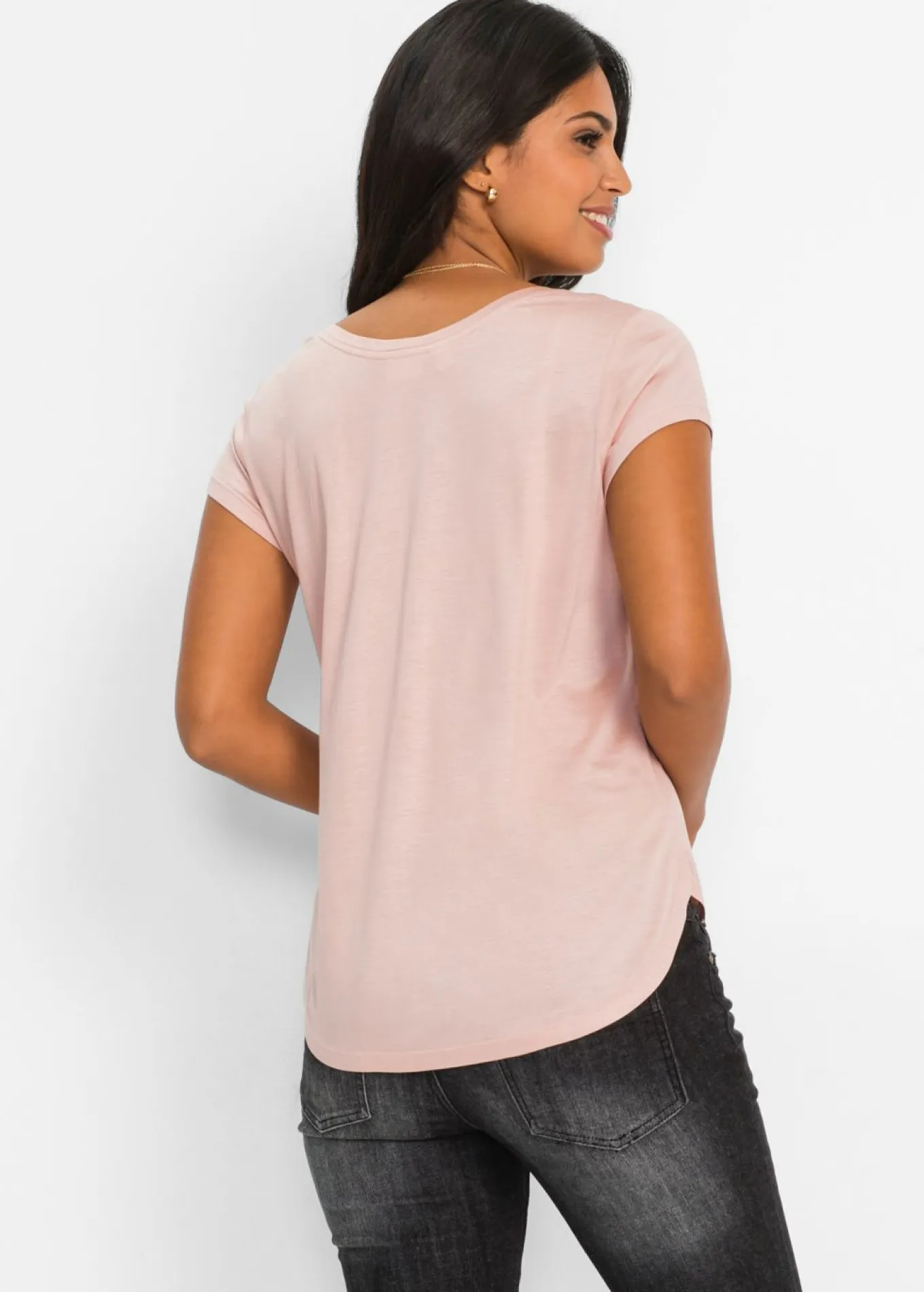Camiseta de viscosa suave