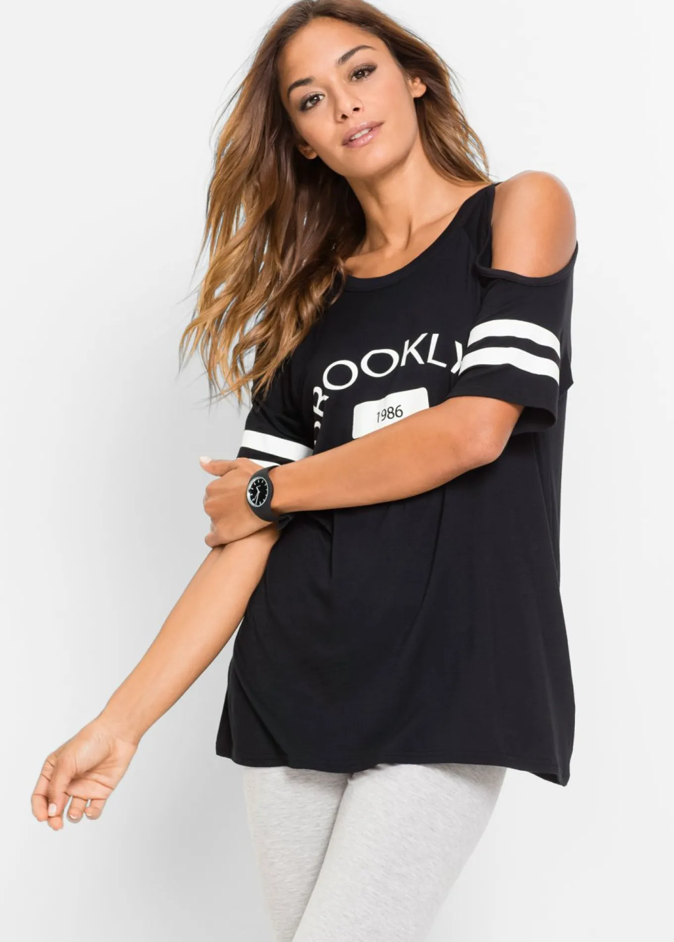 Camiseta de viscosa suave