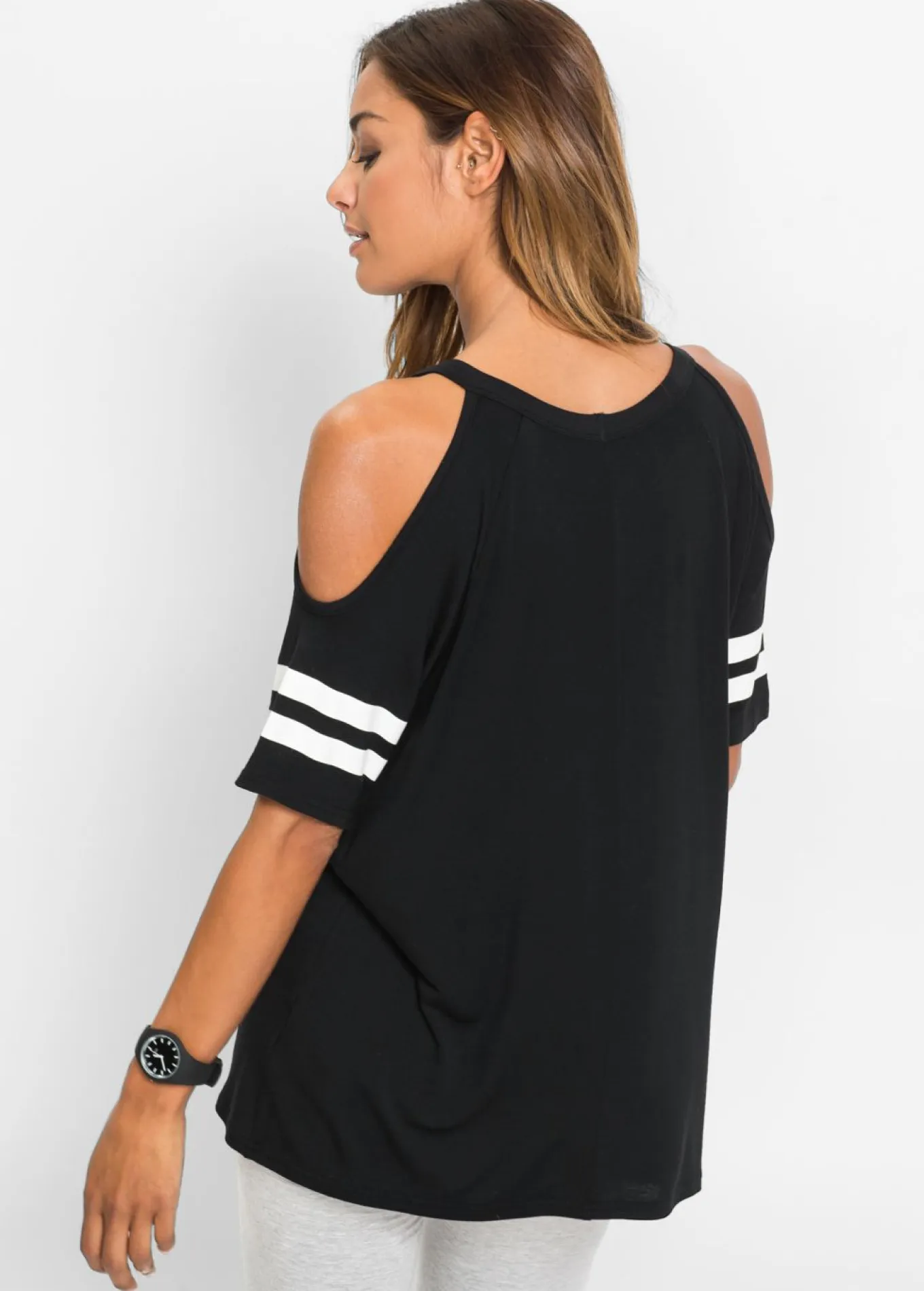 Camiseta de viscosa suave
