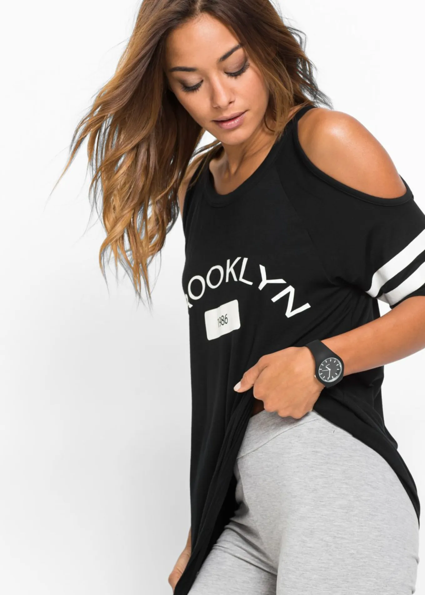 Camiseta de viscosa suave