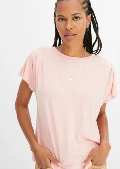Camiseta de viscosa suave