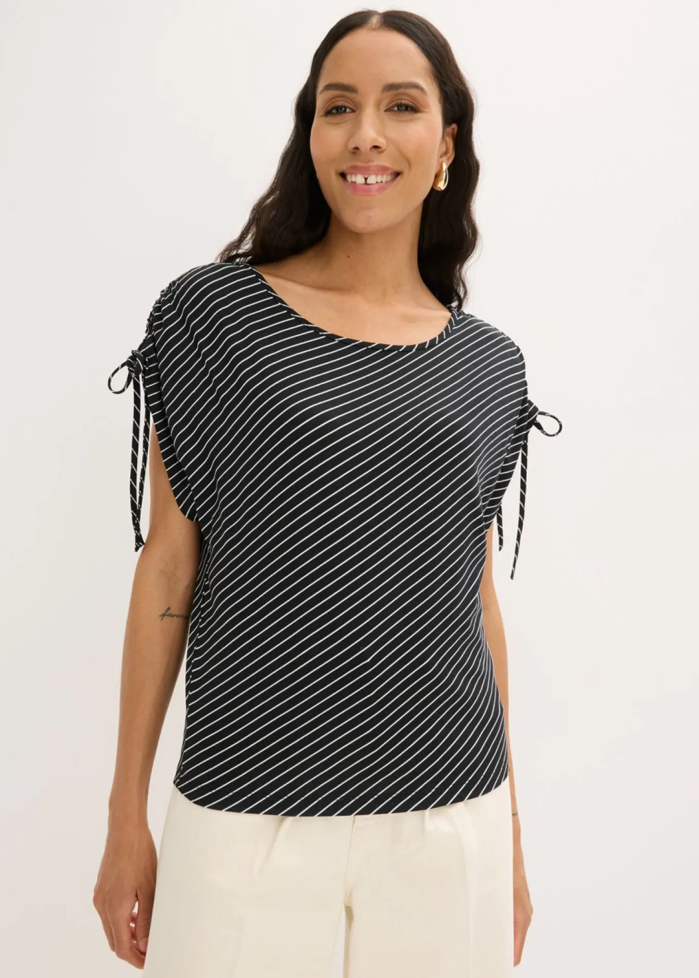 Camiseta de viscosa suave