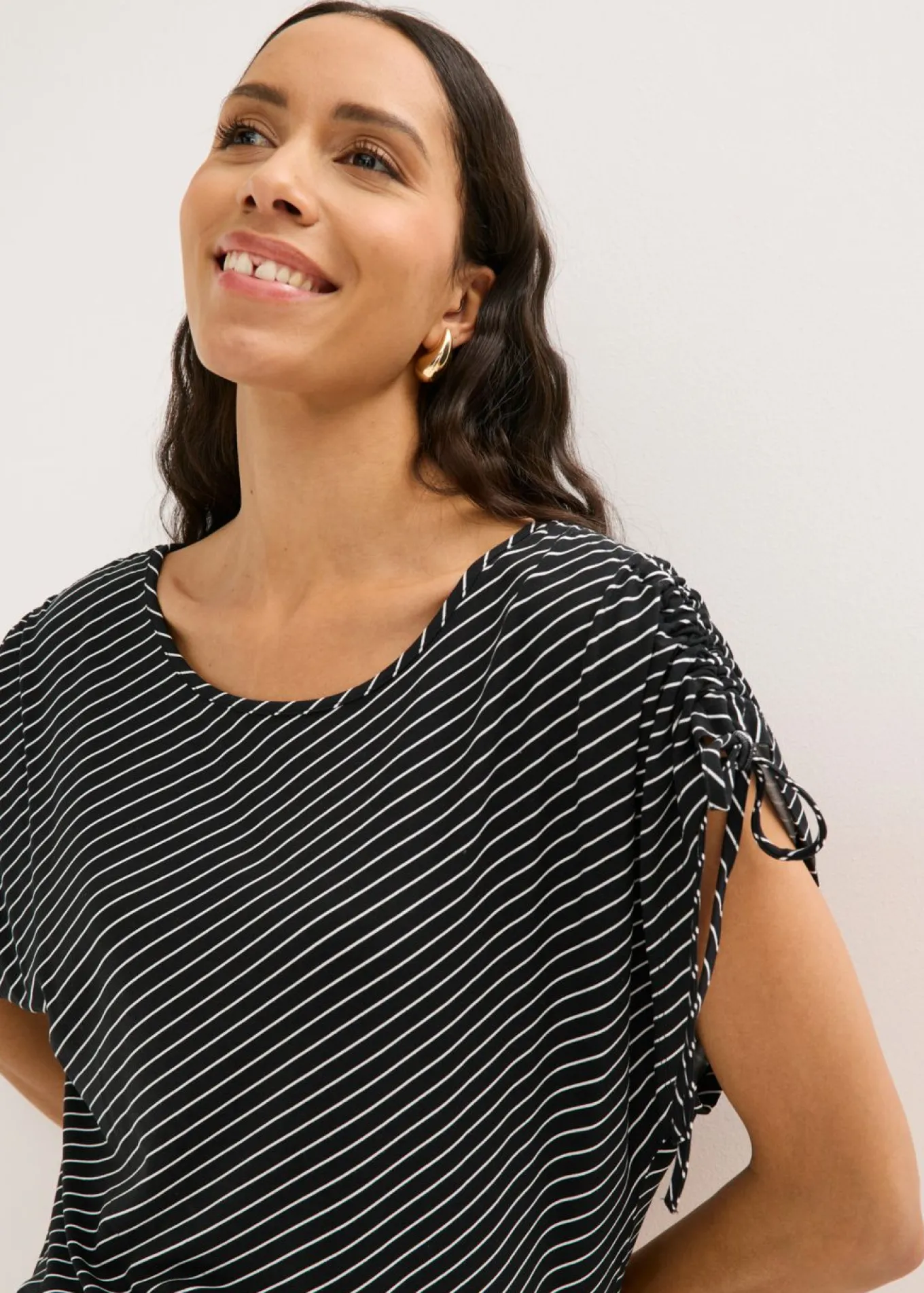 Camiseta de viscosa suave