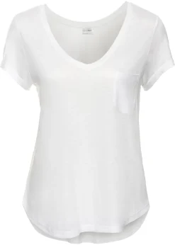 Camiseta de viscosa suave