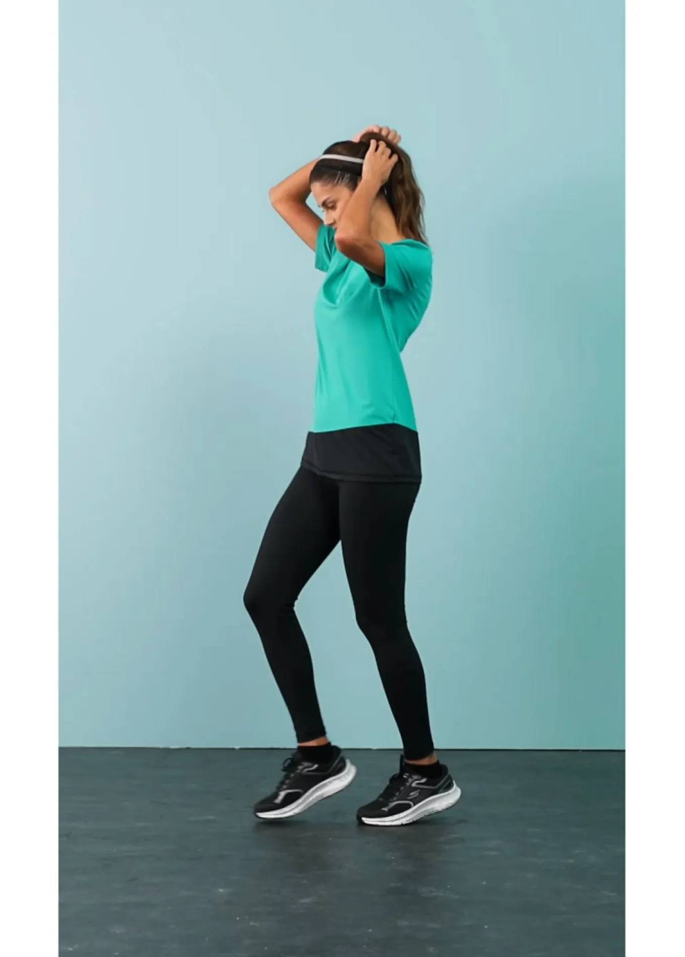 Camiseta deportiva con aspecto estructurado