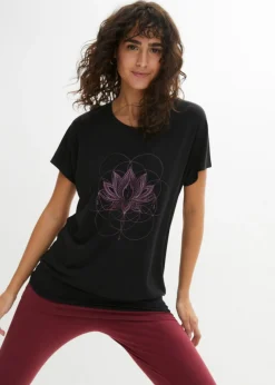 Camiseta deportiva con corte holgado