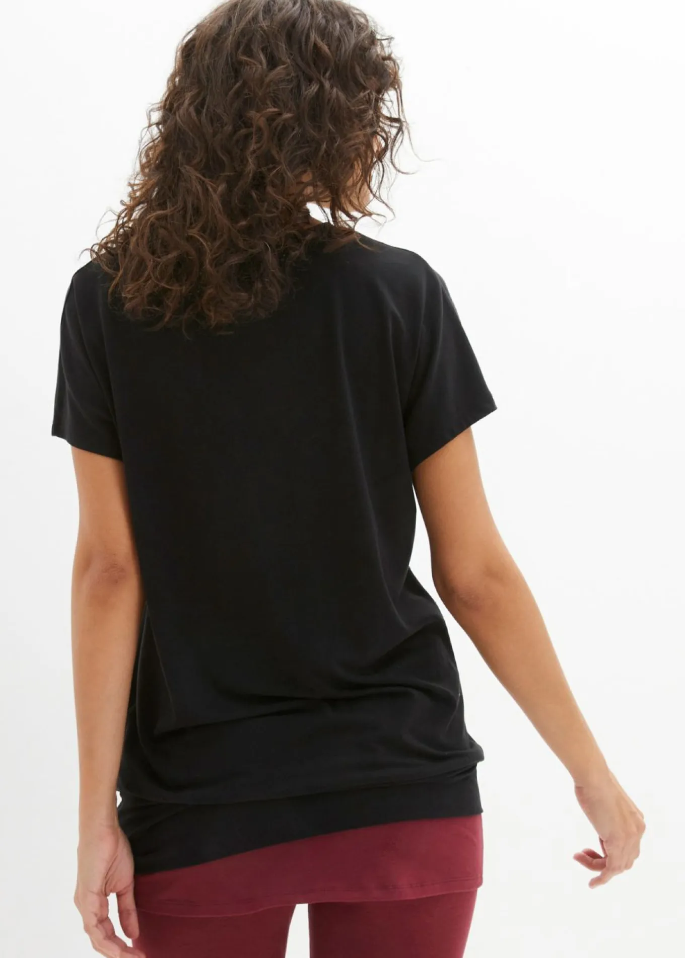 Camiseta deportiva con corte holgado