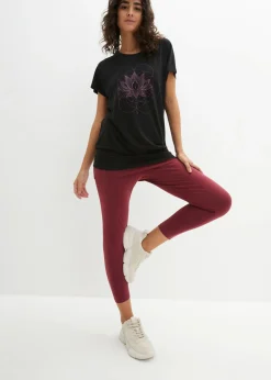 Camiseta deportiva con corte holgado