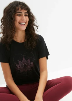 Camiseta deportiva con corte holgado