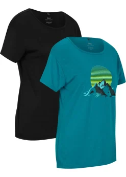 Camiseta deportiva de material de secado rápido (2 unidades)