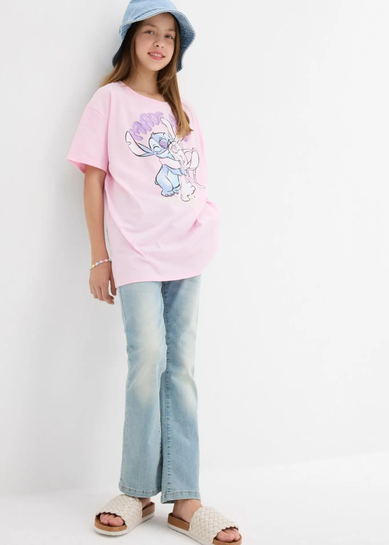 Camiseta Disney Stitch de algodón puro