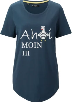 Camiseta en mezcla de algodón