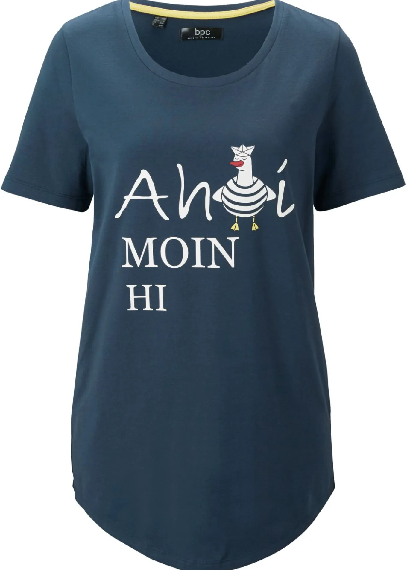Camiseta en mezcla de algodón