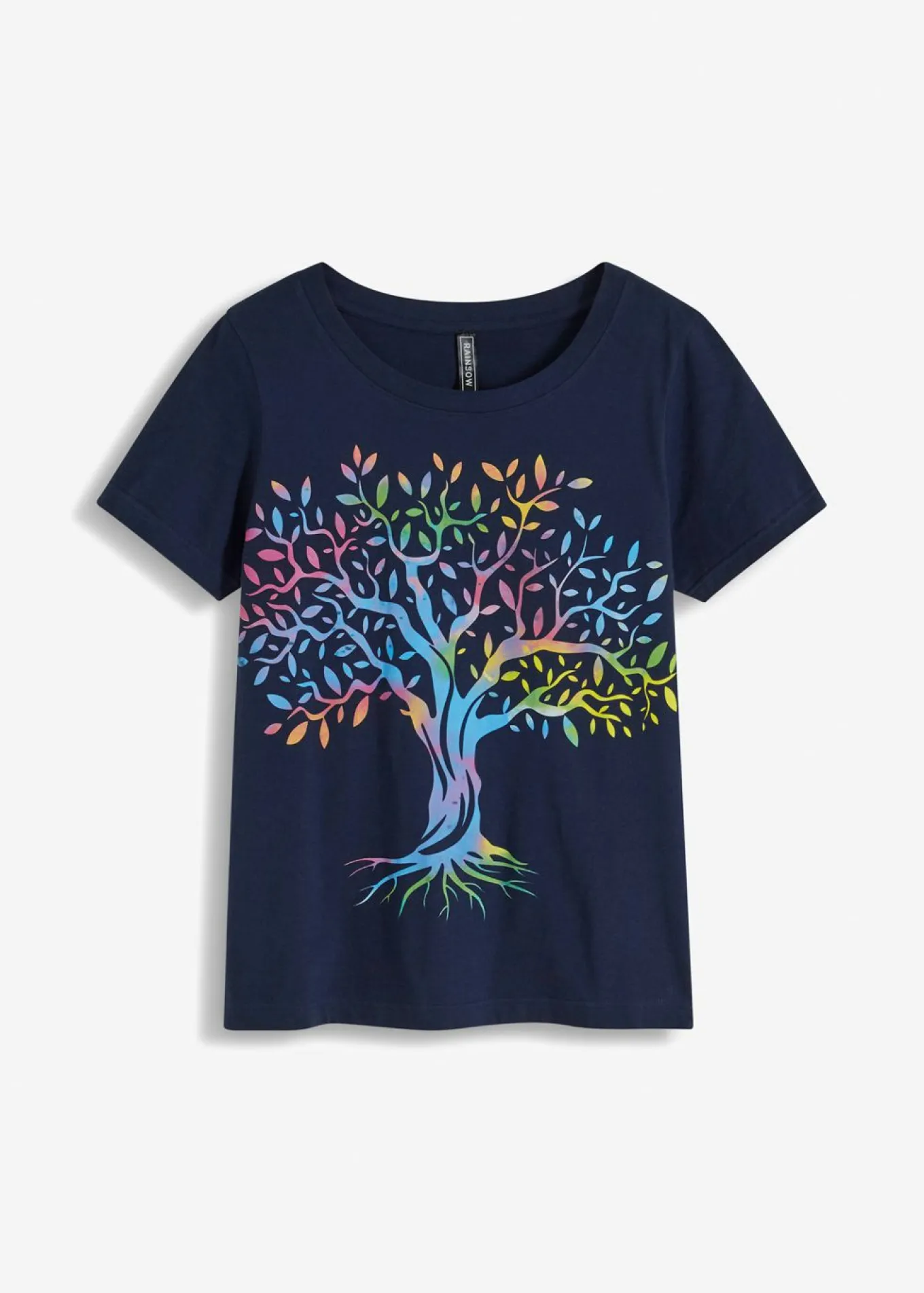 Camiseta estampada de algodón orgánico