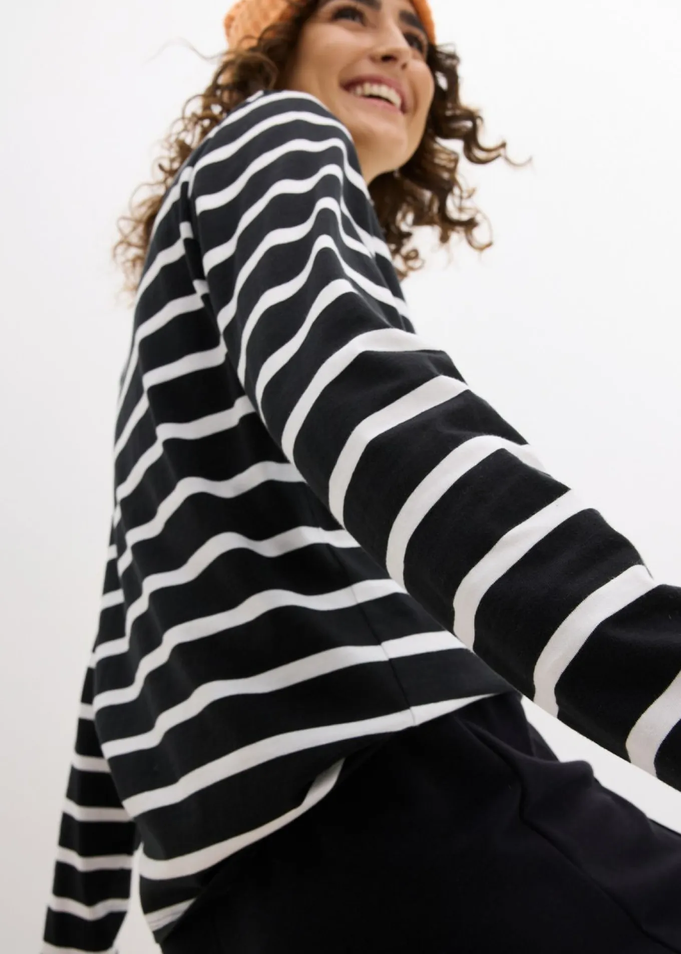Camiseta henley de algodón orgánico puro