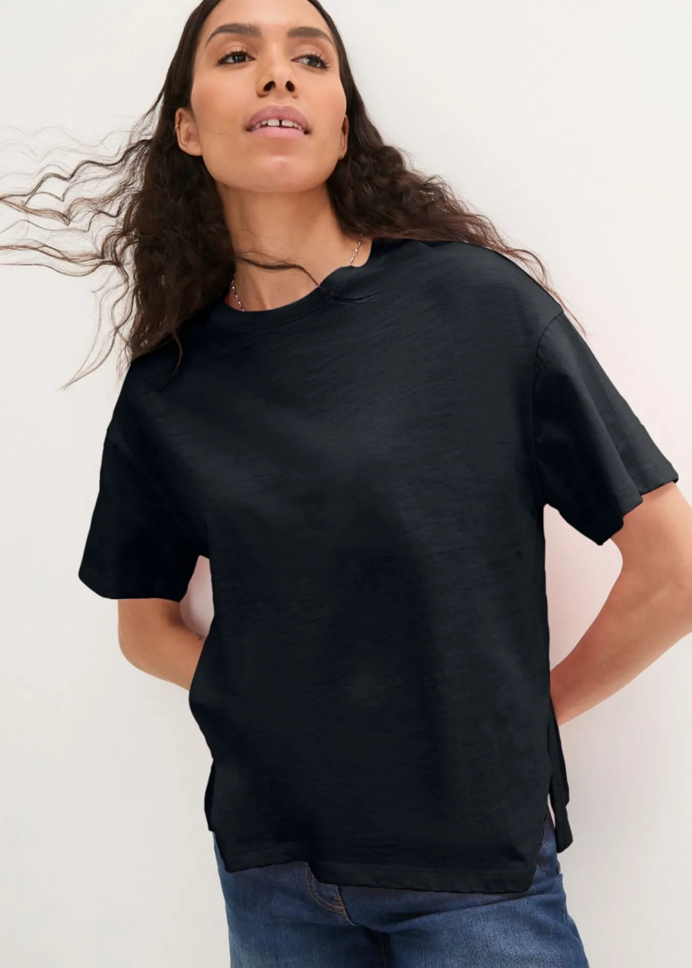 Camiseta holgada con estampado