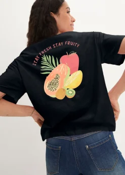 Camiseta holgada con estampado
