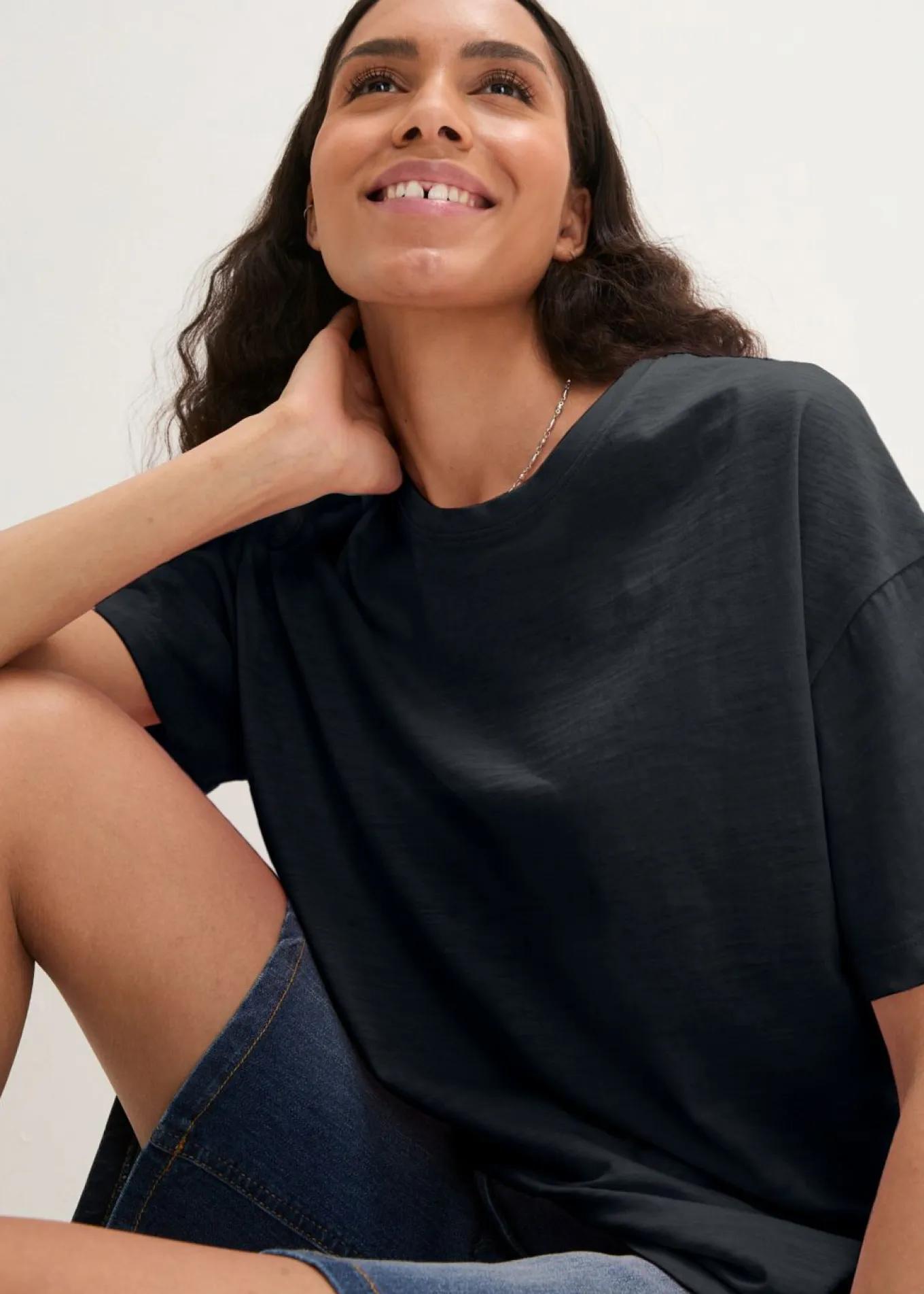 Camiseta holgada con estampado