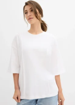 Camiseta holgada de algodón orgánico puro