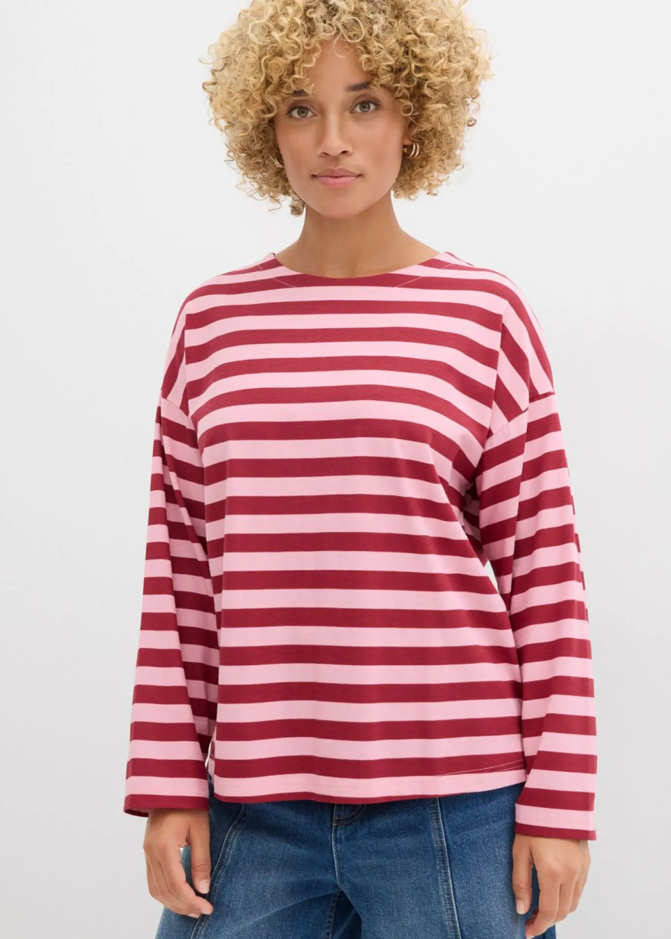 Camiseta holgada de algodón puro