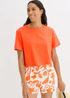 Camiseta holgada de algodón orgánico puro