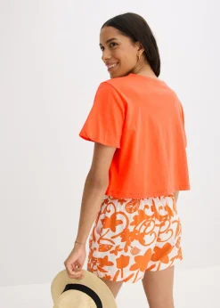 Camiseta holgada de algodón orgánico puro