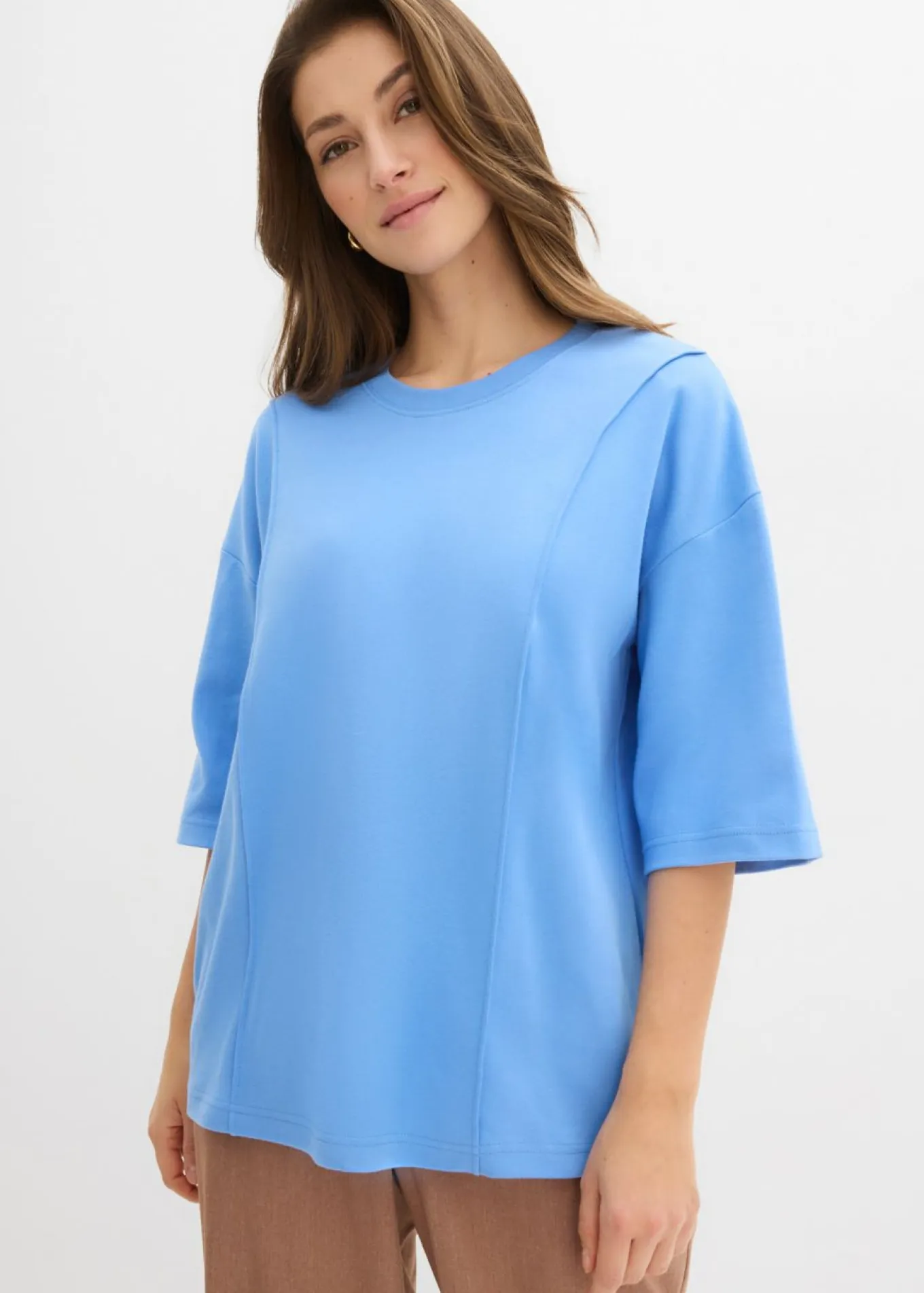 Camiseta holgada de algodón orgánico puro