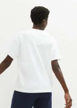 Camiseta holgada de algodón orgánico puro