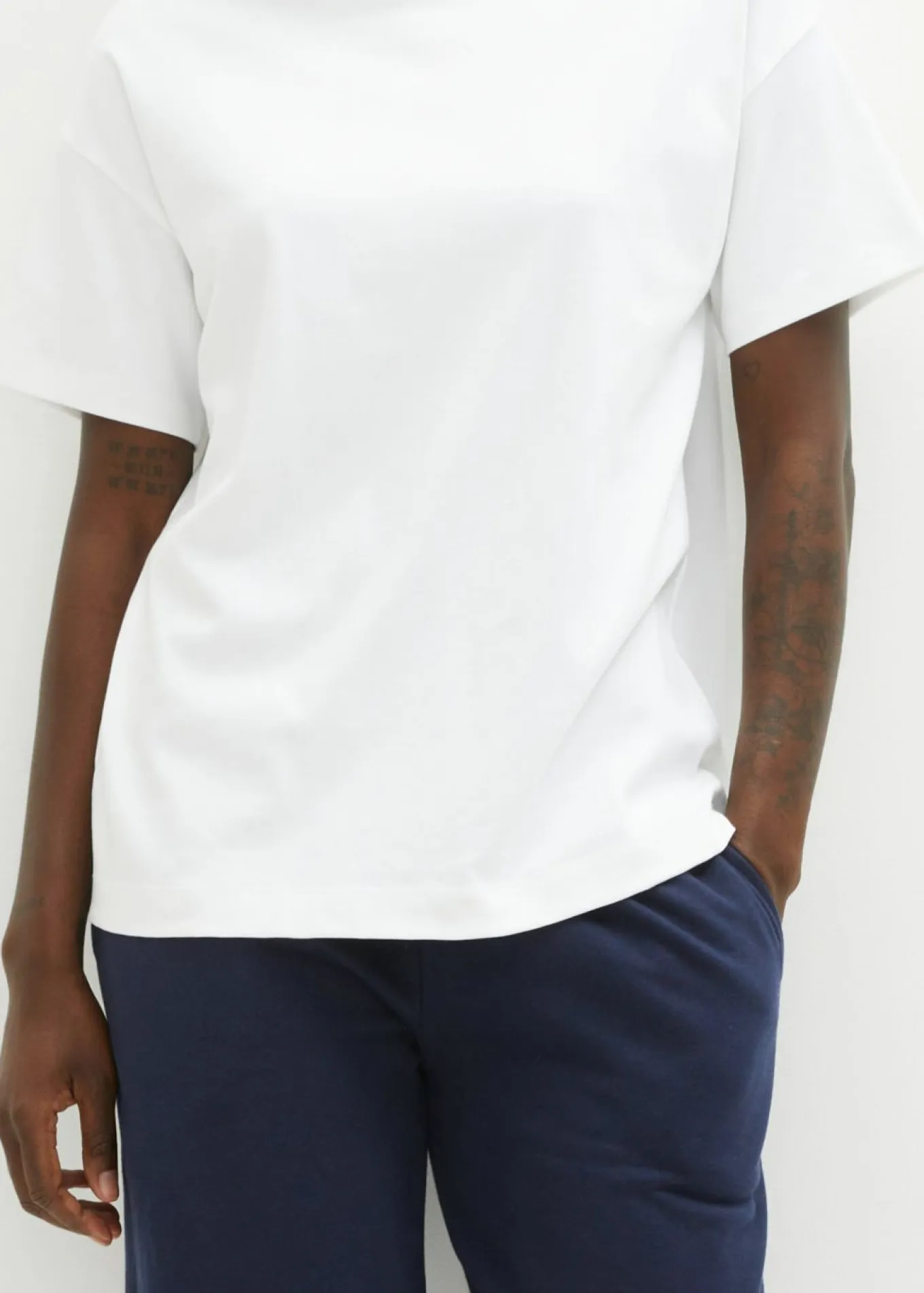 Camiseta holgada de algodón orgánico puro