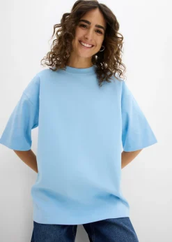 Camiseta holgada de algodón orgánico puro y pesado