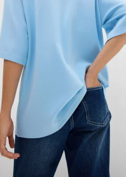 Camiseta holgada de algodón orgánico puro y pesado