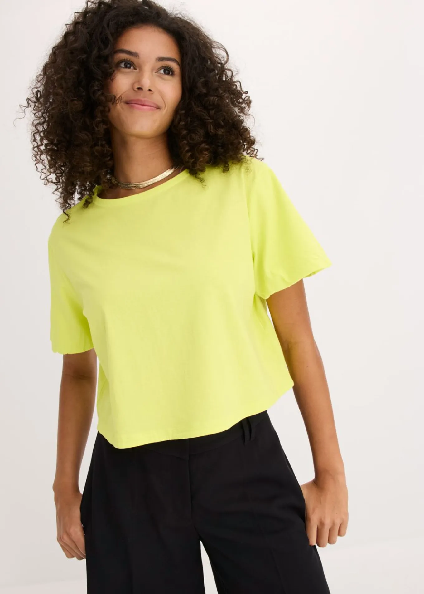 Camiseta holgada de algodón orgánico puro