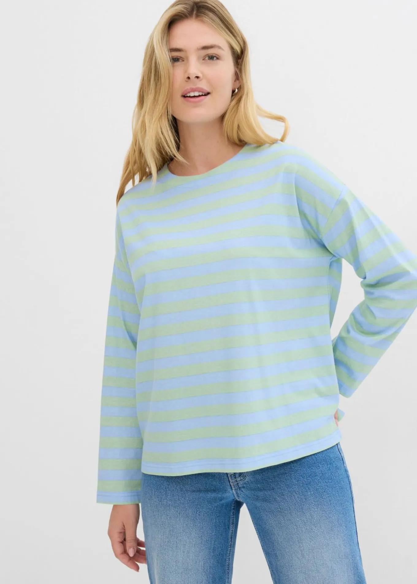 Camiseta holgada de algodón puro