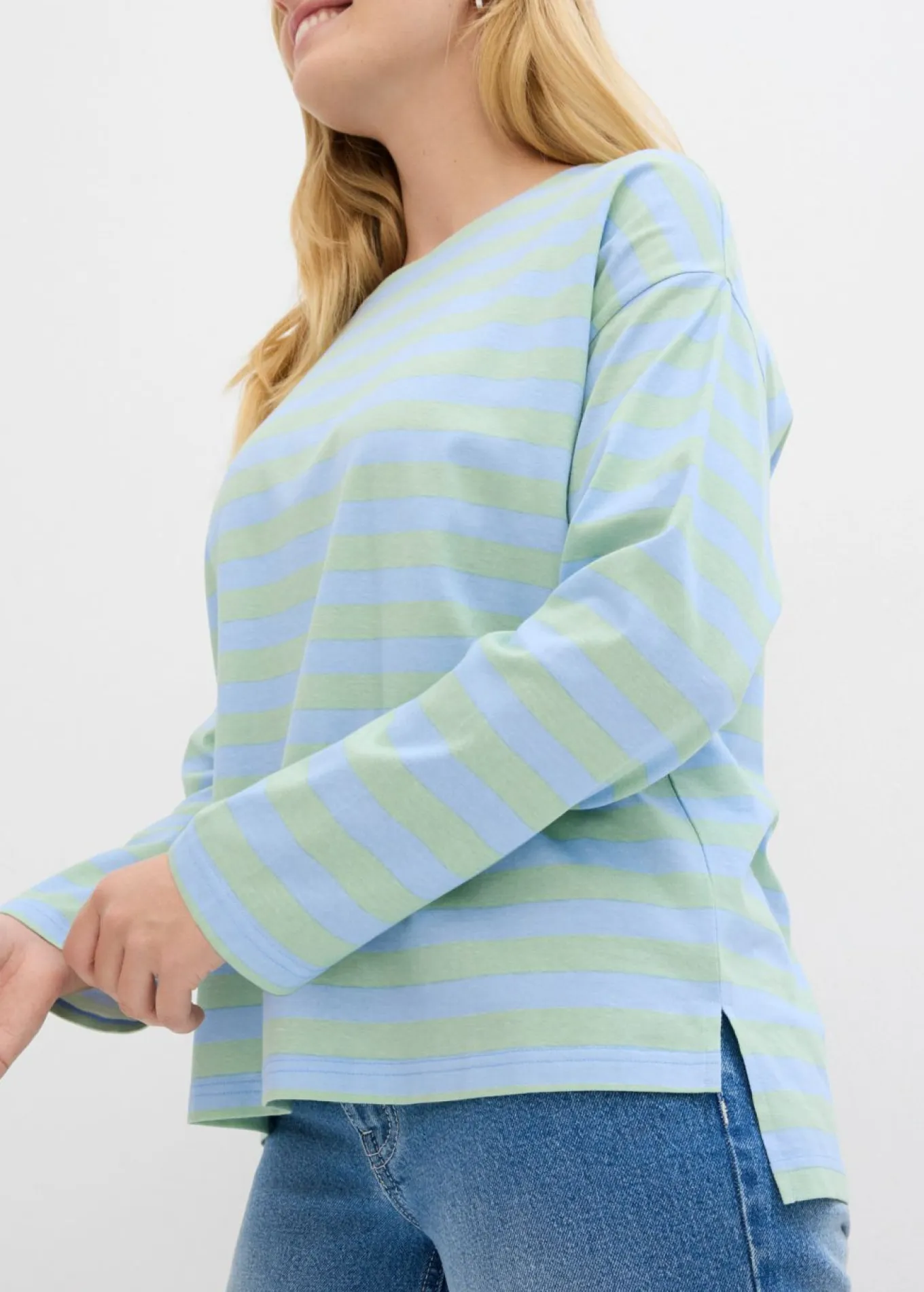 Camiseta holgada de algodón puro